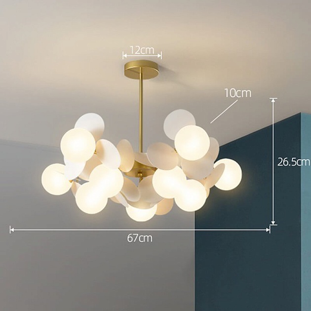 Подвесная люстра Imperium Loft Matisse 189765-26 Фото № 1