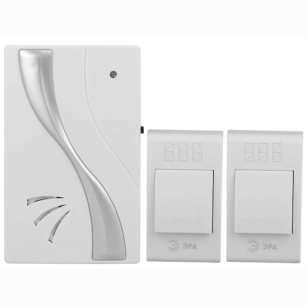 Звонок беспроводной ЭРА Twin-B Б0019877 изображение 1 Звонок беспроводной ЭРА Twin-B Б0019877 Фото № 1