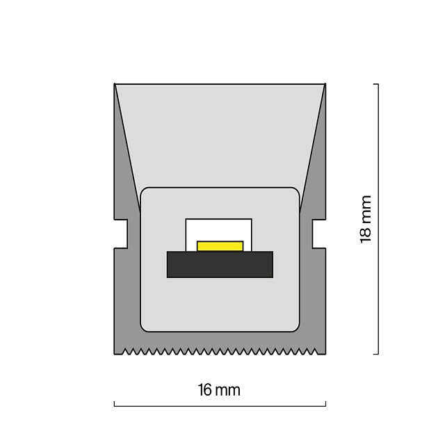 Гибкий неон Led Strip 5м 432046 Фото № 6