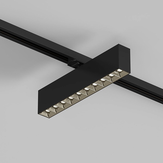 Трековый светодиодный светильник Denkirs Edder DK6434-BK Фото № 3