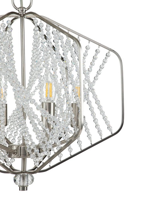 Подвесной светильник Indigo Ballo 12004/6P Nickel V000276 изображение 3 Подвесной светильник Indigo Ballo 12004/6P Nickel V000276 Фото № 3