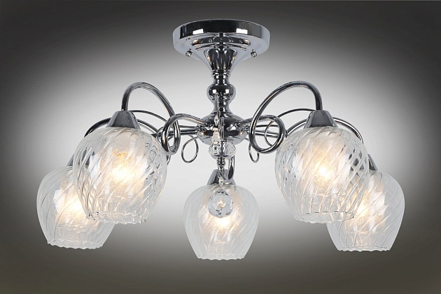 Потолочная люстра Omnilux Telti OML-53607-05 изображение 2 Потолочная люстра Omnilux Telti OML-53607-05 Фото № 2