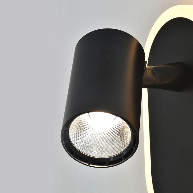 Светодиодный спот Escada Omega 10222/2LED Black Фото № 4