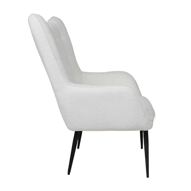 Кресло AksHome Kenzo белый, мех 89978 Фото № 8