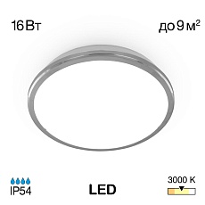 Потолочный светодиодный светильник Citilux Луна CL702161W