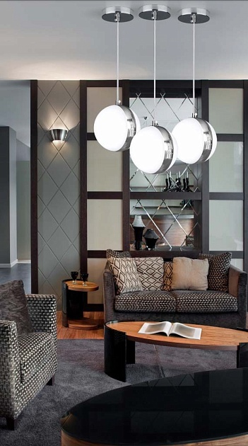 Подвесной светильник Elektrostandard DLN050 GX53 белый/хром a047808 Фото № 5