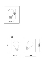 Бра Freya Evidence FR5372WL-01BS 1