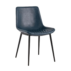 Кухонный стул Stool Group Деймон экокожа тёмно-синий AV 462-Pbl-08