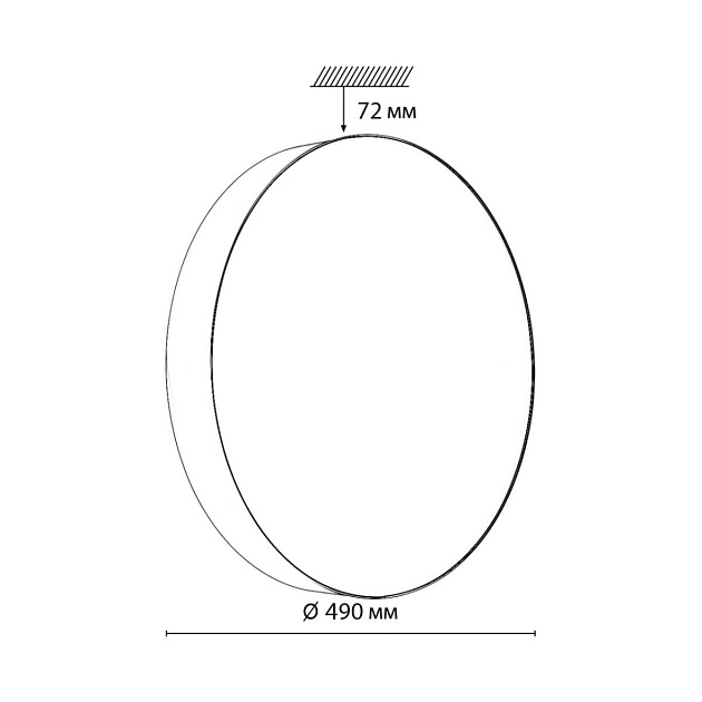 Настенно-потолочный светильник Sonex BASICA 7780/ELN изображение 5 Настенно-потолочный светильник Sonex BASICA 7780/ELN Фото № 5