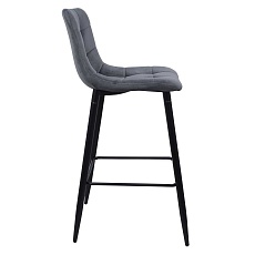 Барный стул AksHome Stella серый, велюр 75814 3