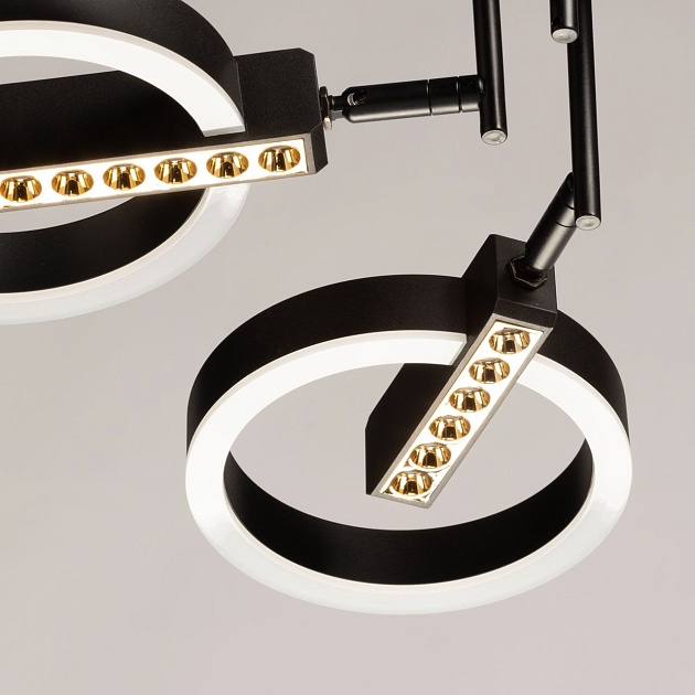 Потолочная светодиодная люстра De City Драйв 377014006 изображение 4 Потолочная светодиодная люстра De City Драйв 377014006 Фото № 4