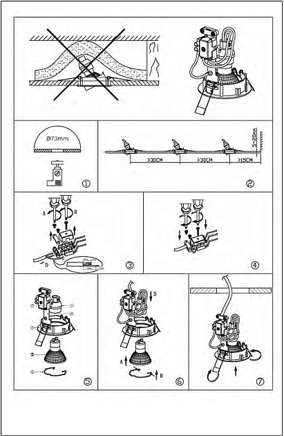 Встраиваемый светильник Lucide Focus 11001/15/12 изображение 2 Встраиваемый светильник Lucide Focus 11001/15/12 Фото № 2