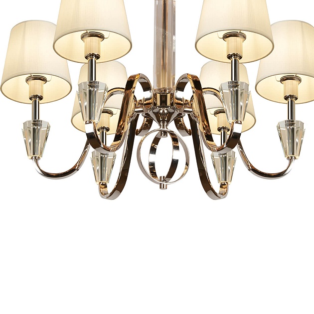 Подвесная люстра iLamp Alesti P2424-6 Nickel Фото № 2