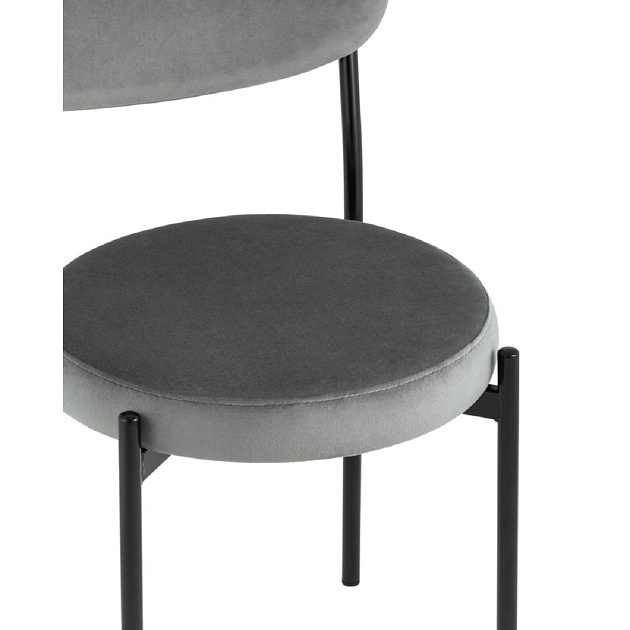 Кухонный стул Stool Group Бриф велюр тёмно-серый vd-brief-b27 Фото № 2
