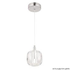 Подвесной светильник Crystal Lux Box SP1 Chrome/Transparent