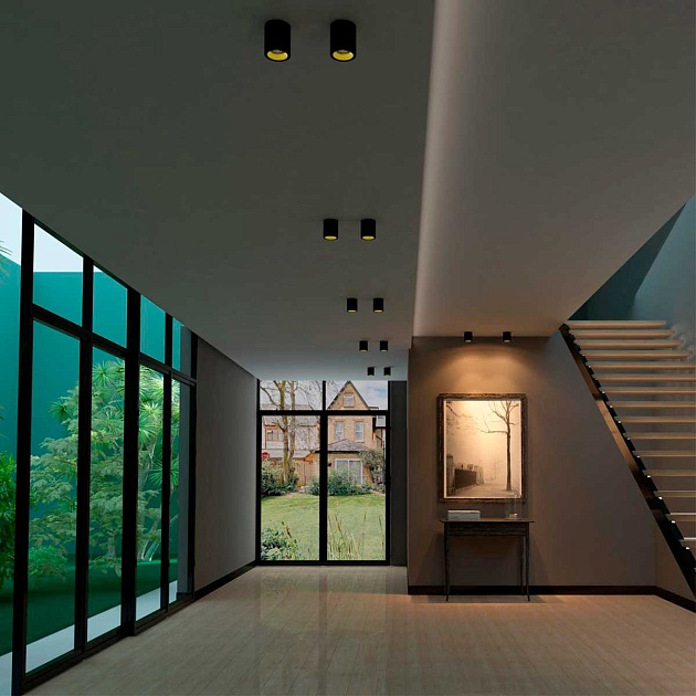 Потолочный светодиодный светильник Novotech Over Recte 358485 Фото № 3