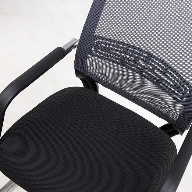 Офисный стул AksHome Lucas серый, сетка 70068 Фото № 7