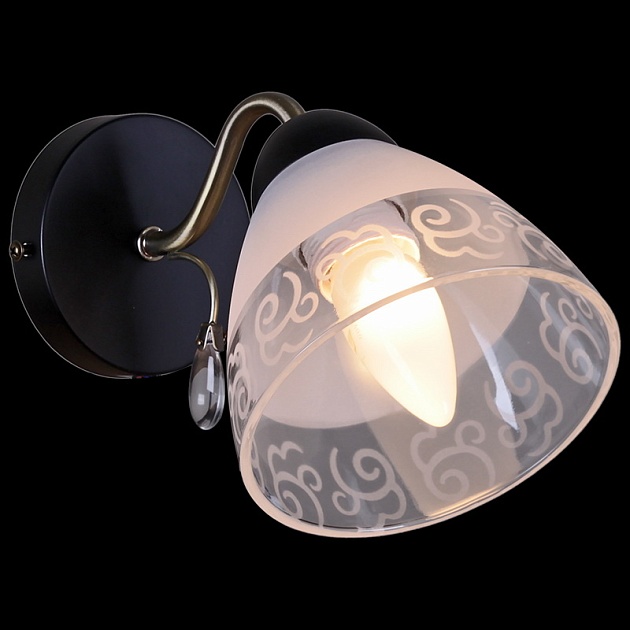 Бра Illumico IL0287-1WSQ-29 BK AB Фото № 1