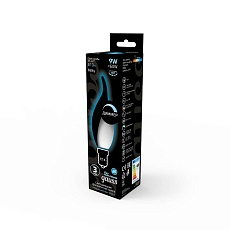 Лампа светодиодная филаментная диммируемая Gauss E14 9W 4100К матовая 104201209-D 2