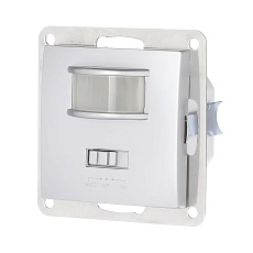 Датчик LK Studio движения скрытой установки для помещений (серебристый металлик) LK60, LK80 867703-1 1