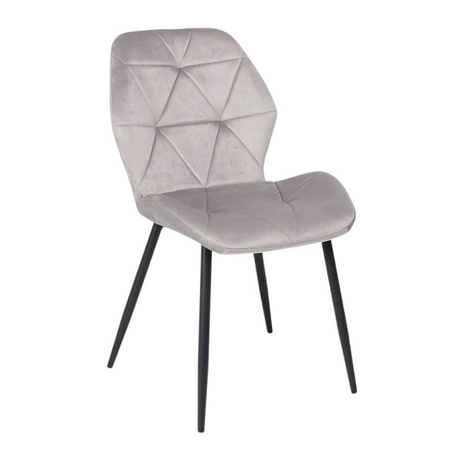 Кухонный стул AksHome Congo светло-серый, велюр 90026 Фото № 1