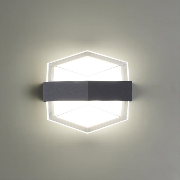 Уличный настенный светодиодный светильник Novotech Street Kaimas 358574 Фото № 2