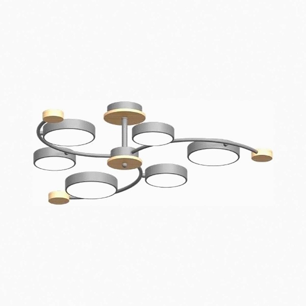 Потолочный cветильник LED4U L3207-840 GR Фото № 1