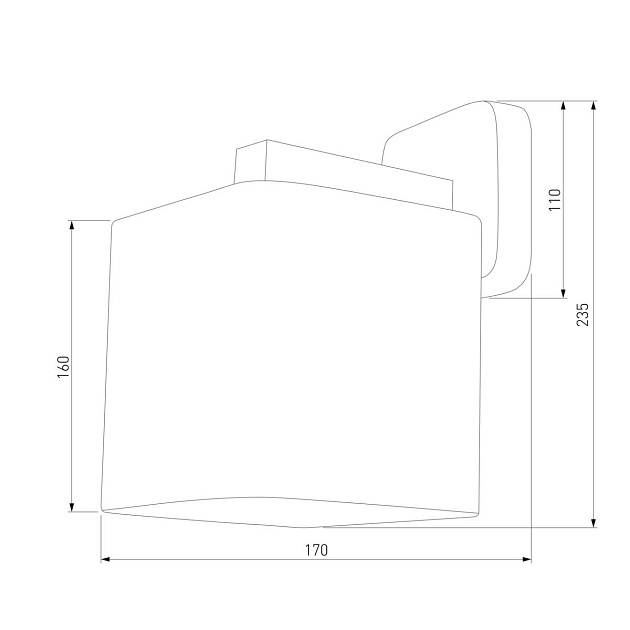 Настенный светильник TK Lighting 4161 Tora White Фото № 2