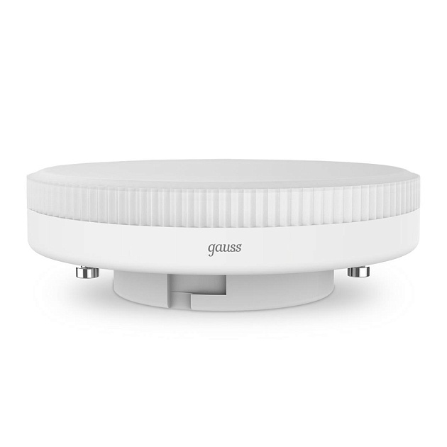 Лампа светодиодная Gauss GX53 6W 6500K матовая 108008308 изображение 1 Лампа светодиодная Gauss GX53 6W 6500K матовая 108008308 Фото № 1