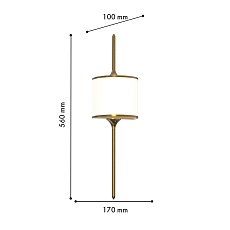 Настенный светильник Favourite Kreisel 4568-2W 1