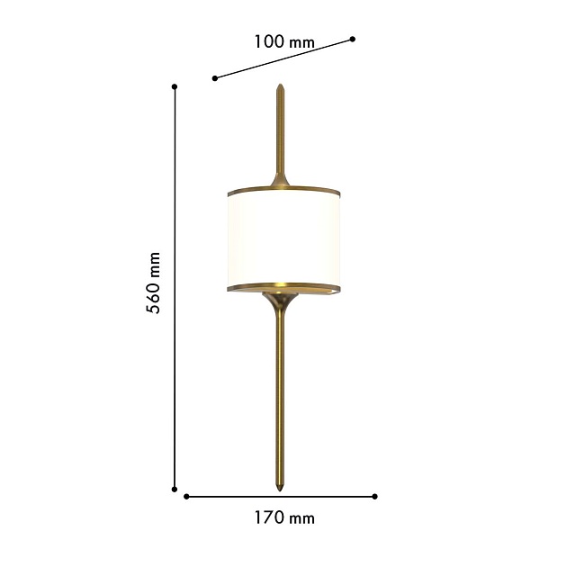Настенный светильник Favourite Kreisel 4568-2W изображение 2 Настенный светильник Favourite Kreisel 4568-2W Фото № 2