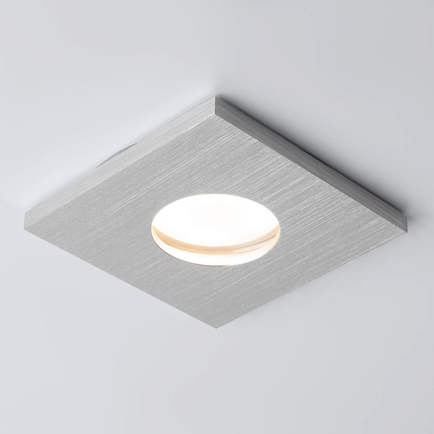 Встраиваемый светильник Elektrostandard 126 MR16 серебро a053363 Фото № 1