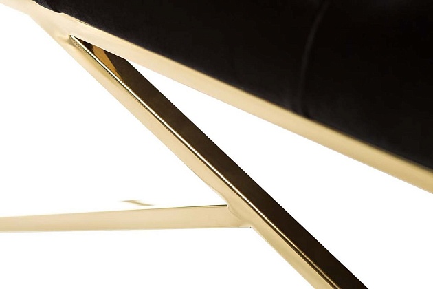 Банкетка Garda Decor GY-BEN7835Gold-BL изображение 3 Банкетка Garda Decor GY-BEN7835Gold-BL Фото № 3