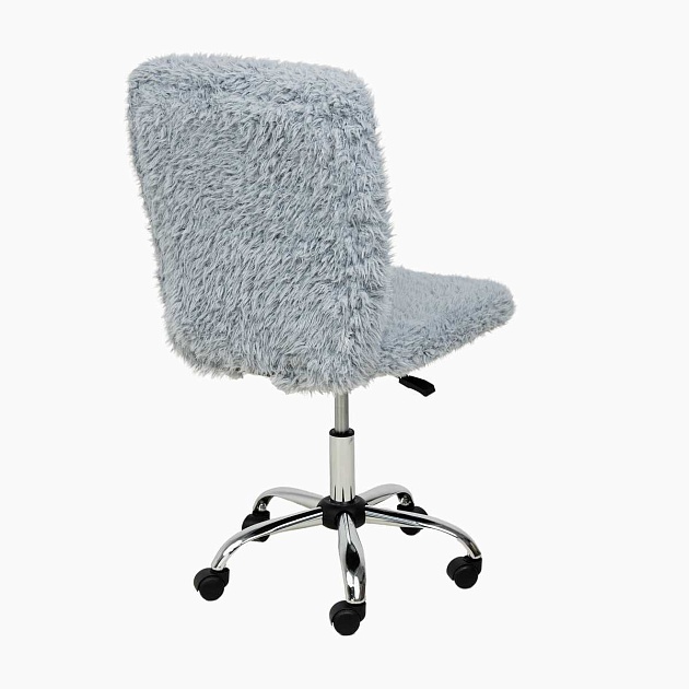 Детское кресло AksHome Fluffy серый, искусственный мех 86382 Фото № 15