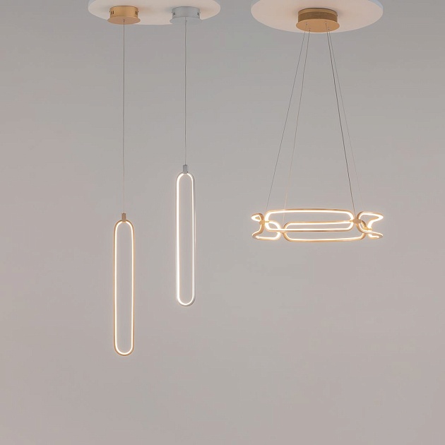 Подвесной светодиодный светильник Maytoni Chain MOD017PL-L13G Фото № 3