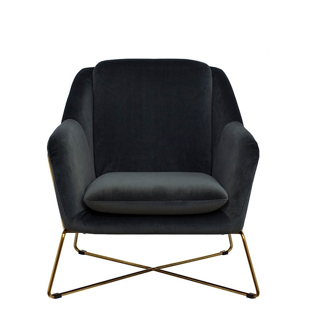 Кресло Garda Decor 46AS-AR2976-GR Фото № 1