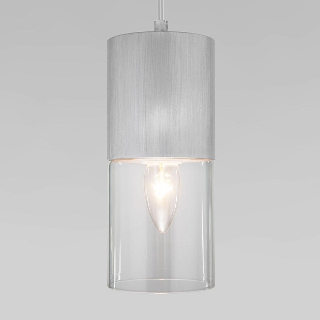 Подвесной светильник Eurosvet Hosk 50233/1 серебро изображение 5 Подвесной светильник Eurosvet Hosk 50233/1 серебро Фото № 5