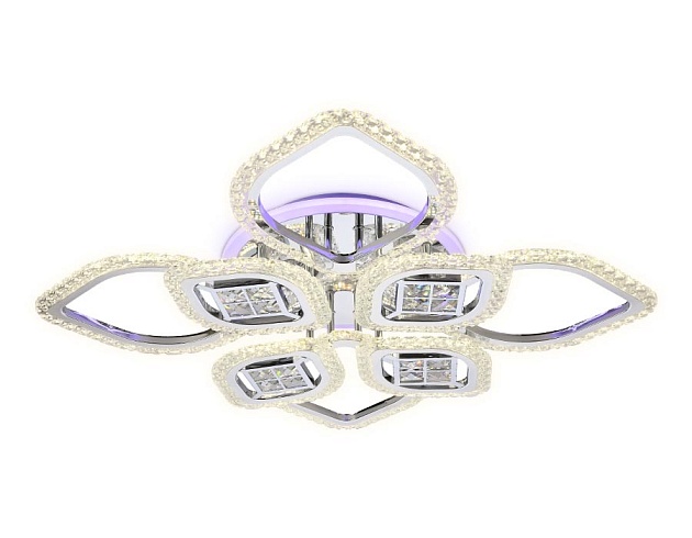 Потолочная светодиодная люстра Ambrella light Ice FA283 Фото № 1