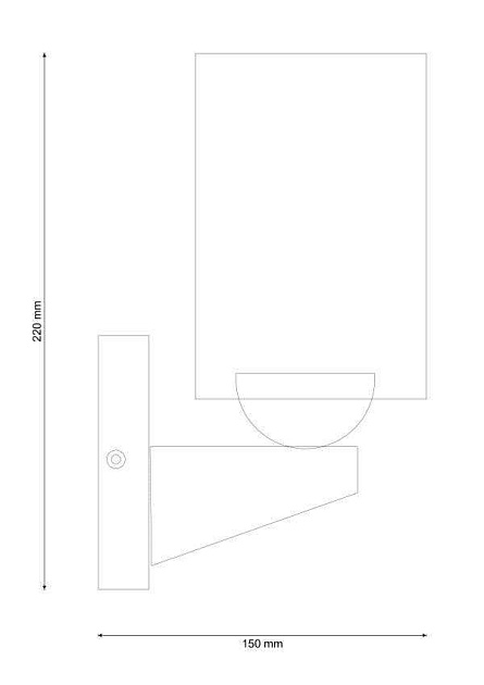 Бра Lucia Tucci Natura W097.1 venge Фото № 2