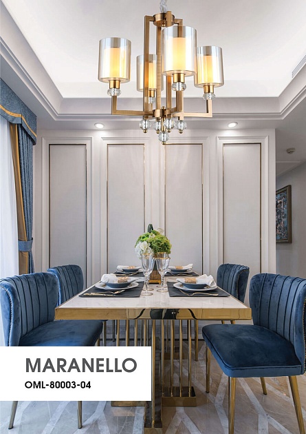 Подвесная люстра Omnilux Maranello OML-80003-04 Фото № 6