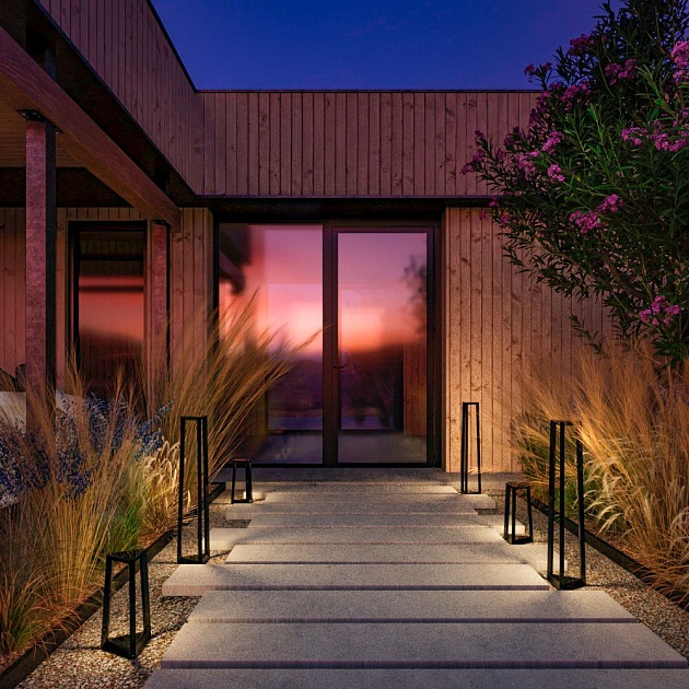 Уличный светодиодный светильник Maytoni Luft O466FL-L12B3K1 Фото № 2