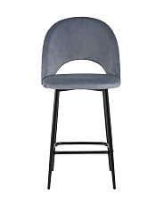 Полубарный стул Stool Group Меган велюр серый AV 415-H14-08(PP) 1