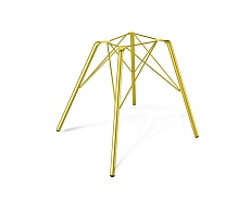 Барный стул Sheffilton SHT-ST19/S37 черный/золото 3860379004 2