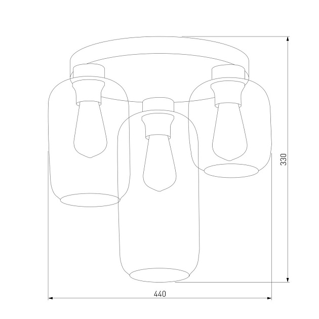 Потолочная люстра TK Lighting 3318 Marco Green изображение 2 Потолочная люстра TK Lighting 3318 Marco Green Фото № 2