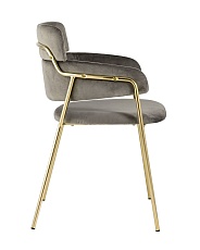 Кухонный стул Stool Group Полин велюр коричневый FDC6085 BROWN FUT-54 2