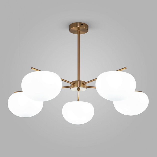 Подвесная люстра Eurosvet Like 30190/5 латунь изображение 1 Подвесная люстра Eurosvet Like 30190/5 латунь Фото № 1