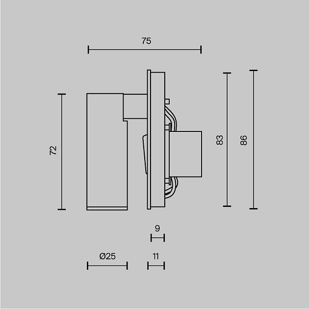 Бра Maytoni Mirax C040WL-L3B3K Фото № 8