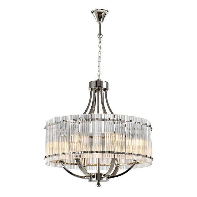 Подвесная люстра iLamp Silverstone P9504-6 NIC Фото № 1