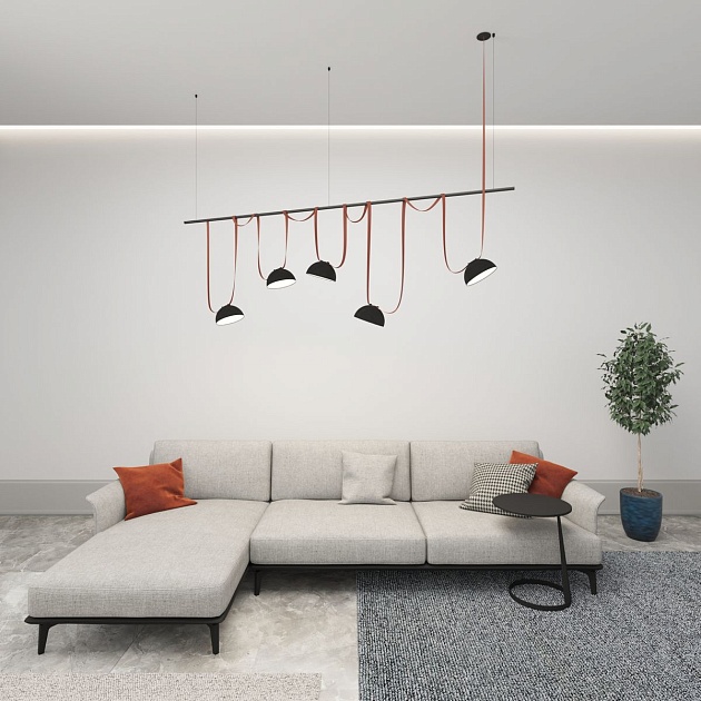 Трековый светильник Denkirs Belty Flow DK5660-BK Фото № 8