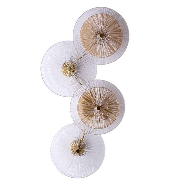 Настенный светодиодный светильник Arte Lamp Ajour A1258AP-4PB Фото № 1